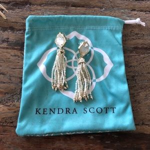 Kendra Scott Ivory Misha Tassel Earrings